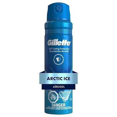 Dry Spray Antiperspirant and Deodorant for Men Arctic Ice