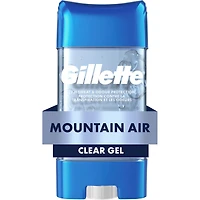 Antisudorifique et désodorisant en gel transparent pour hommes