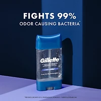 Antisudorifique et désodorisant en gel transparent pour hommes