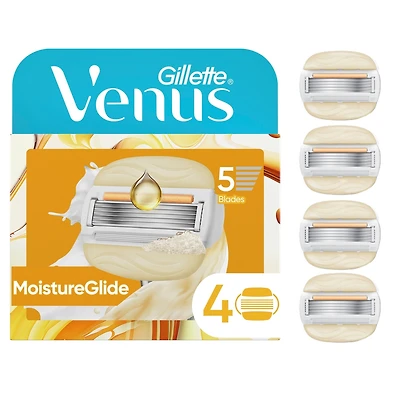 Lames de rasoir Venus HydraGlisse pour femmes, avec barres de gel à raser intégrées