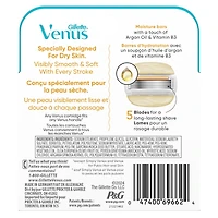 Venus MoistureGlide Women's Razor Blades, With Built-in Shave Gel Bars
