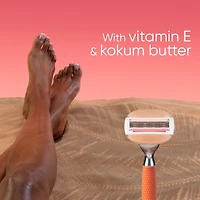 Venus Miami Sunset Comfortglide, Women's Razor Refills, 6 ct