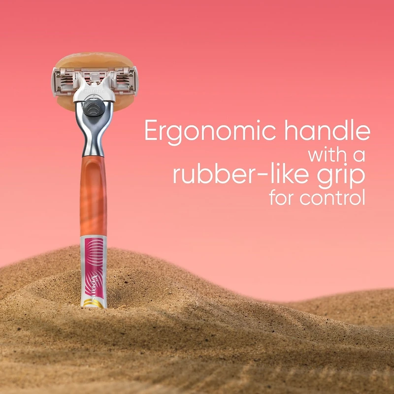 Venus Miami Sunset Comfortglide, Women's Razor Refills, 6 ct