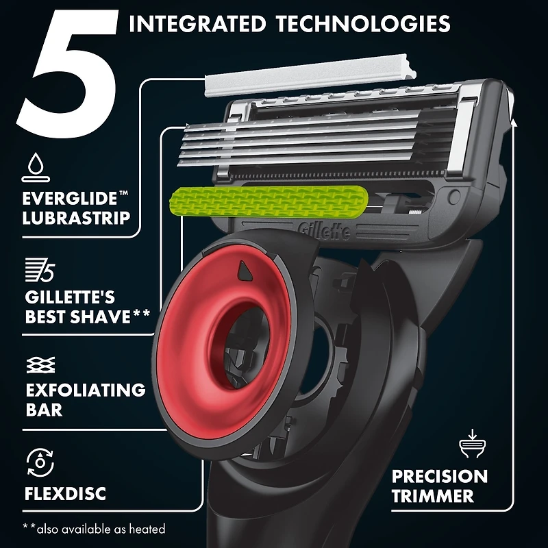 Rasoir pour hommes sous licence officielle des Raptors, 1 manche, 1 cartouche de rechange, 1 gel à raser