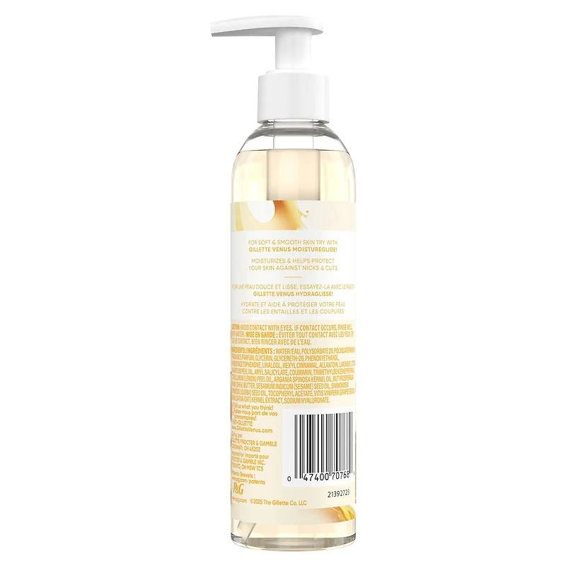 Moisturizing Shave Oil, Vanilla & Honey Scented