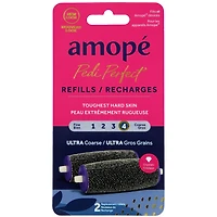 Rouleaux à grains ultra gros Amopé Pedi Perfect, 2 unités