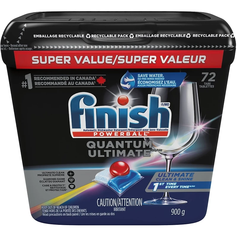 Quantum Ultimate Fresh Lessive pour lave-vaisselle