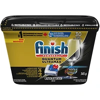 Finish Quantum Ultramax Dishwasher Detergent Tabs, 30 Count