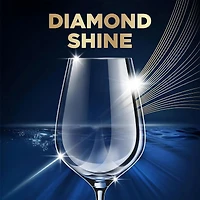 Finish Quantum UltraMax Lot de pastilles de détergent pour lave-vaisselle Diamond Shine, élimine les taches brûlées et séchées pendant 24 heures, pas de pré-rinçage nécessaire