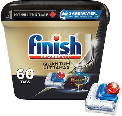 Finish Quantum Ultramax Automatic Dishwasher Detergent, Fresh