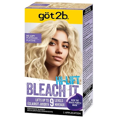 Bleach It Permanent Hair Color, Hi-Lift Platinum, 1 Application, 60ml