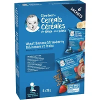 Céréales Pour Bébés Blé Banane Et Fraise