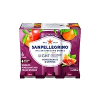 Light Pomegranate & Orange, Sparkling Fruit Beverage