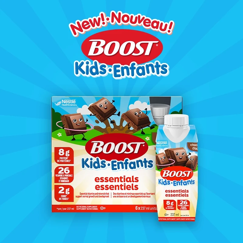 Kids Essentials Chocolate, For Kids 4-12