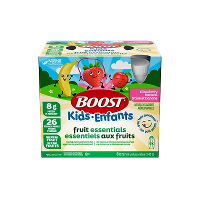 BOOST enfants Essentiels Fraise et banane