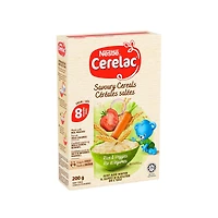 Cerelac Céréales salées Riz et légumes, 8 mois et plus