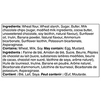 Biscuits Banane et pépites de chocolat