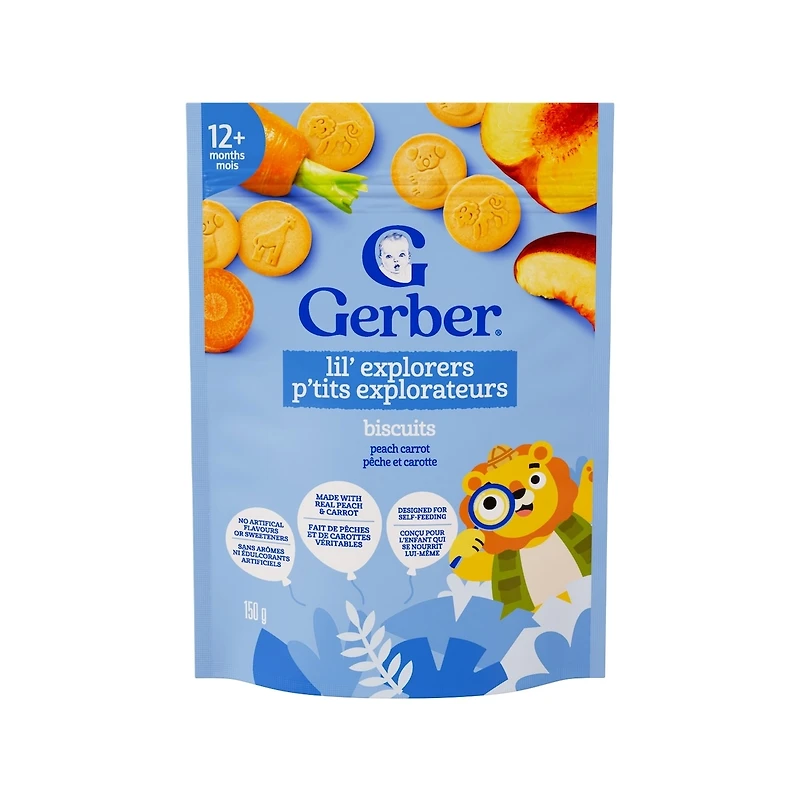 Biscuits P’tits explorateurs Pêche et carotte