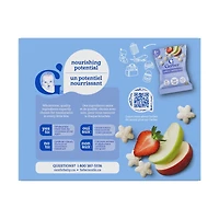 Soufflés, fraise et pomme, dès 8 mois