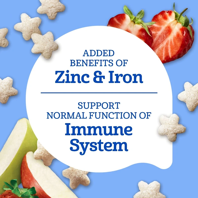 Soufflés, fraise et pomme, dès 8 mois