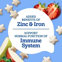 Soufflés, fraise et pomme, dès 8 mois