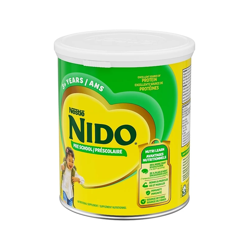 3+, supplément nutritionnel, 3 ans et plus