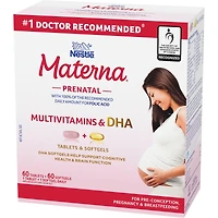 Emballage groupé MATERNA® ADH prénatal 60 comprimés 60 gélules