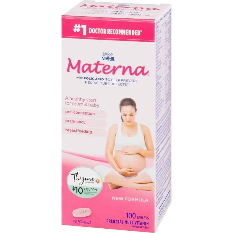 Multivitamines prénatales MATERNA®, 100 comprimés