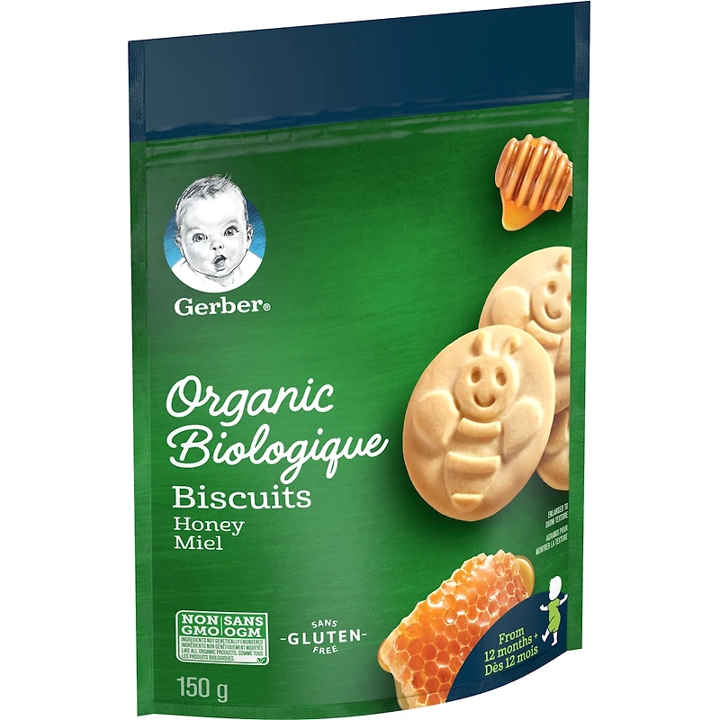 Organic Biscuits Honey Flavour Toddler Snack