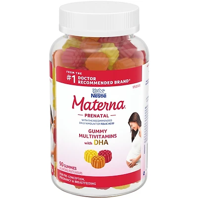 MATERNA Prenatal Multivitamin Gummies with DHA