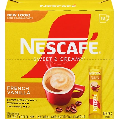 Sweet & Creamy French Vanilla Instant Coffee Mix