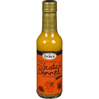 Sauce piquante aux poivrons Scotch Bonnet