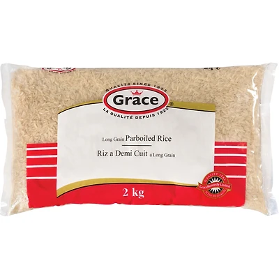 Riz a demi cuit a long grain