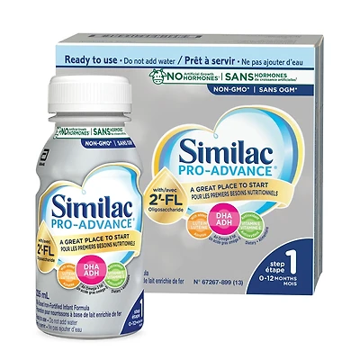 Similac Pro-Advance® Étape 1, 16 x 235 mL