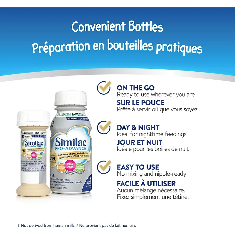 Similac Pro-Advance® Step 1, Ready-to-Feed, 16x235mL
