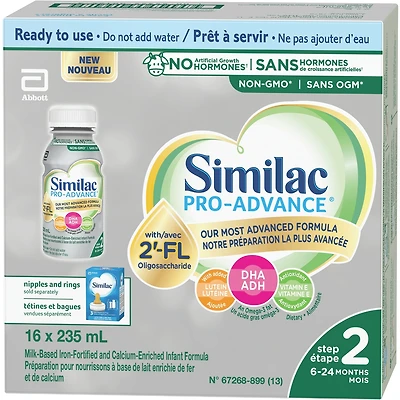 Préparation Similac Pro-Advance® Étape 2, 6 à 24 mois, avec 2'-FL