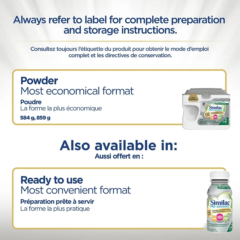 Pro-Advance® Step 2 Baby Formula, 6-24 months, with 2'-FL. Immune Support Innovation: 2'-FL, Powder