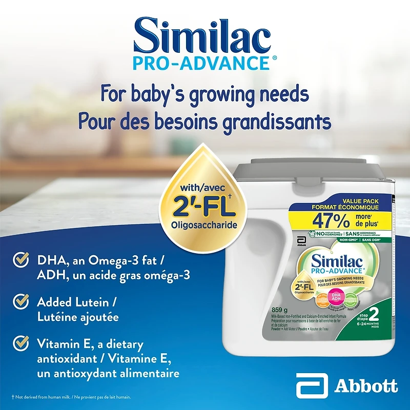 Pro-Advance® Step 2 Baby Formula, 6-24 months, with 2'-FL