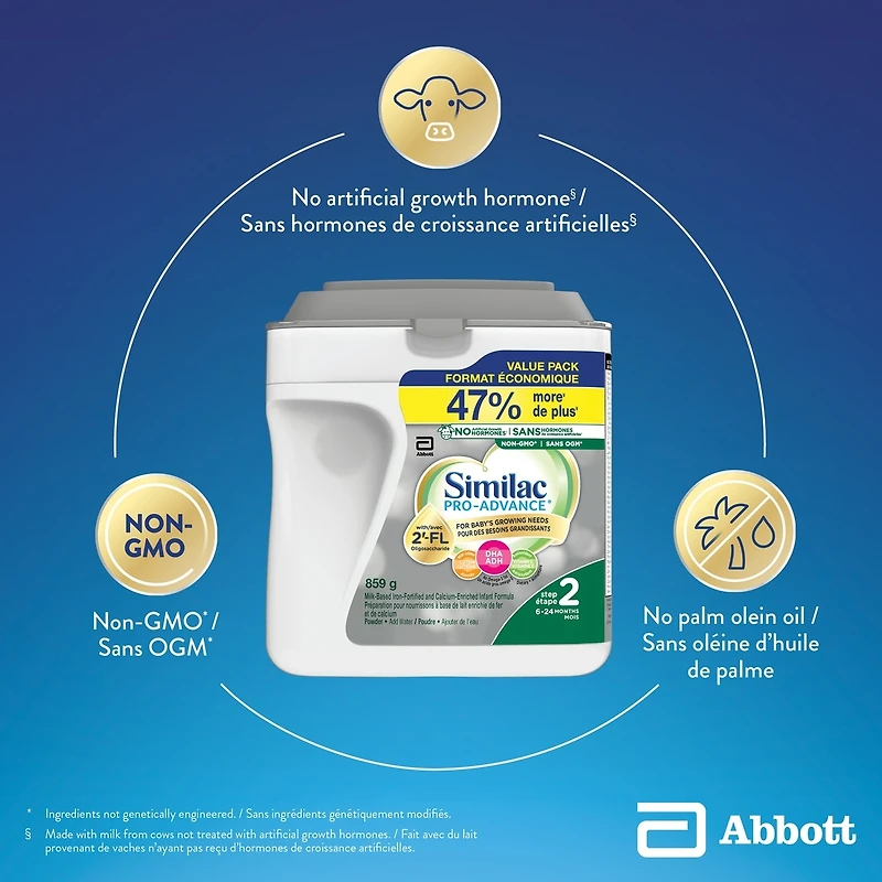 Pro-Advance® Step 2 Baby Formula, 6-24 months, with 2'-FL