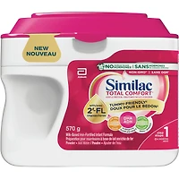 Total Comfort Baby Formula, Powder, 0+ Months