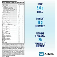 Boisson nutritive Glucerna®, substitut de repas, alimentation complète et équilibrée pour les personnes diabétiques, fraise, 6 x 237 mL