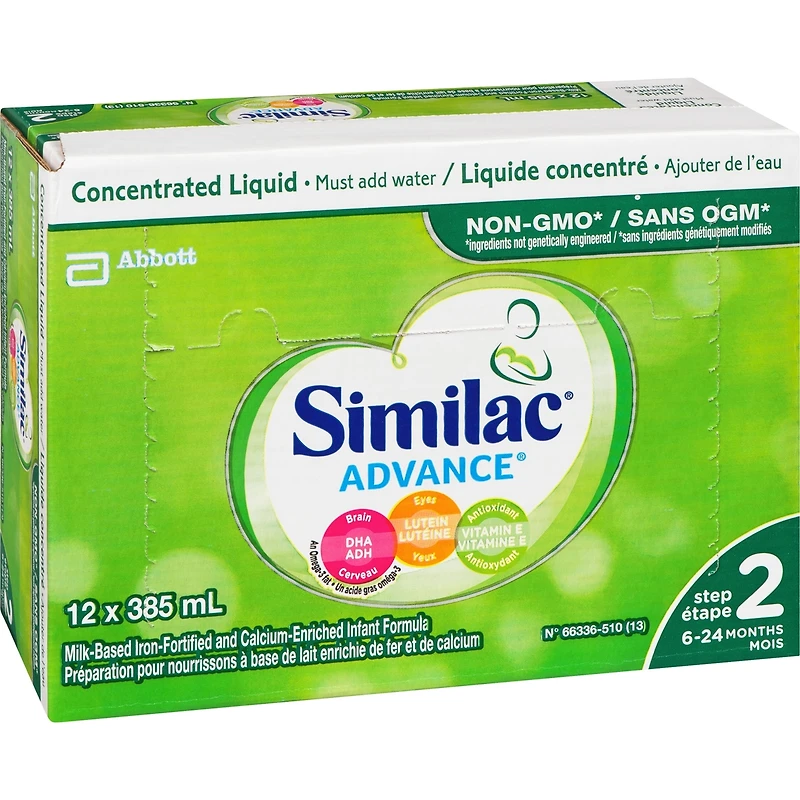 Similac Advance Step 2 - Concentrated Liquid  - 12X385Ml
