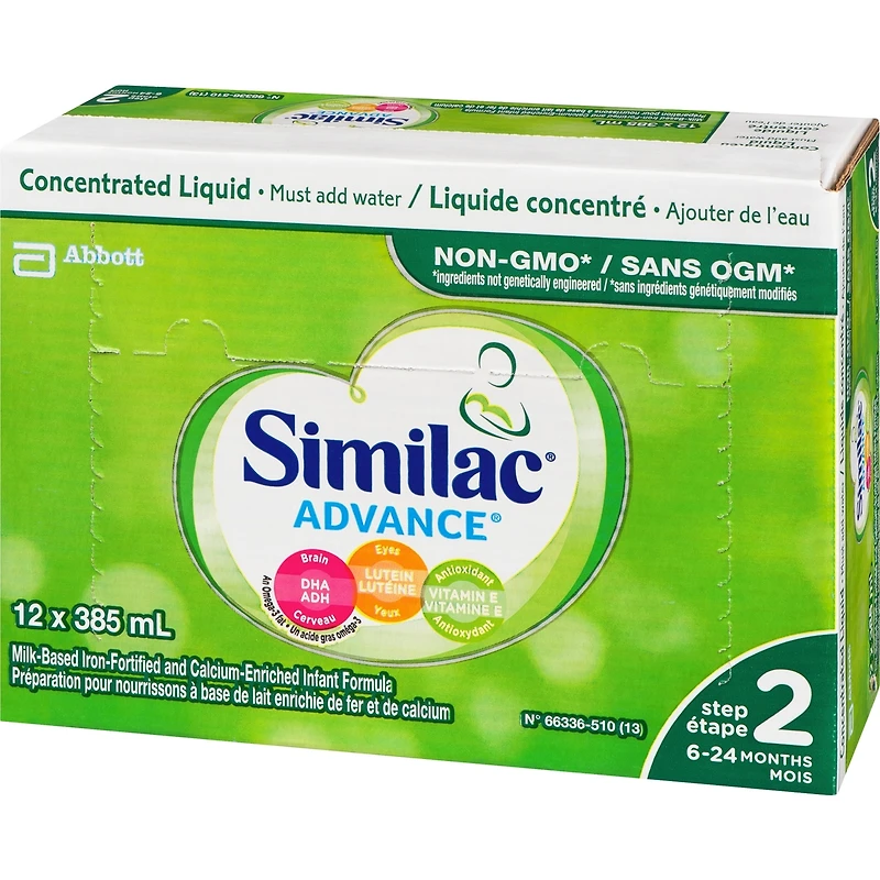 Similac Advance Step 2 - Concentrated Liquid  - 12X385Ml