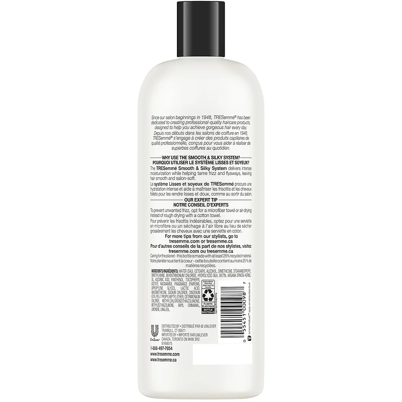 Revitalisant TRESemmé lisse soyeux 828 ML