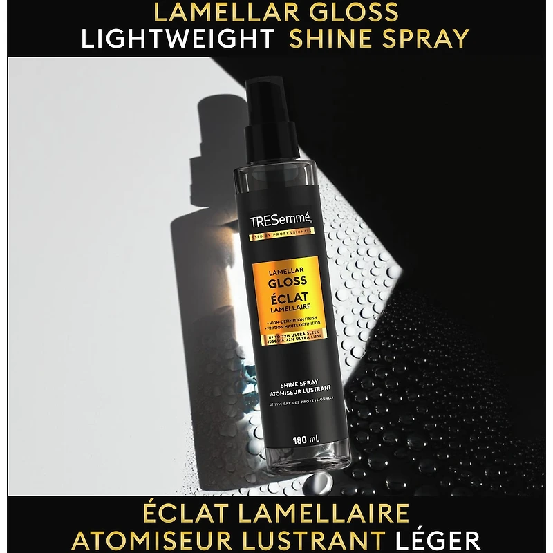 TRESemmé  Shine Spray  Lamellar Gloss for Lasting Brilliance and High Definition Finish
