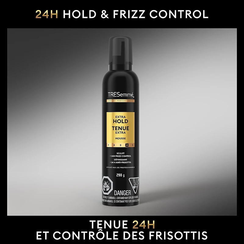 Mousse TRESemmé Controle extra ferme tenue extra 298 GR