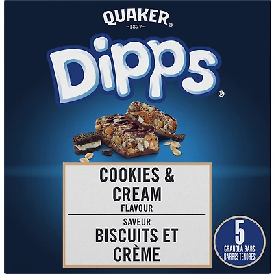 Granola Bars Cookies & Cream Flavour