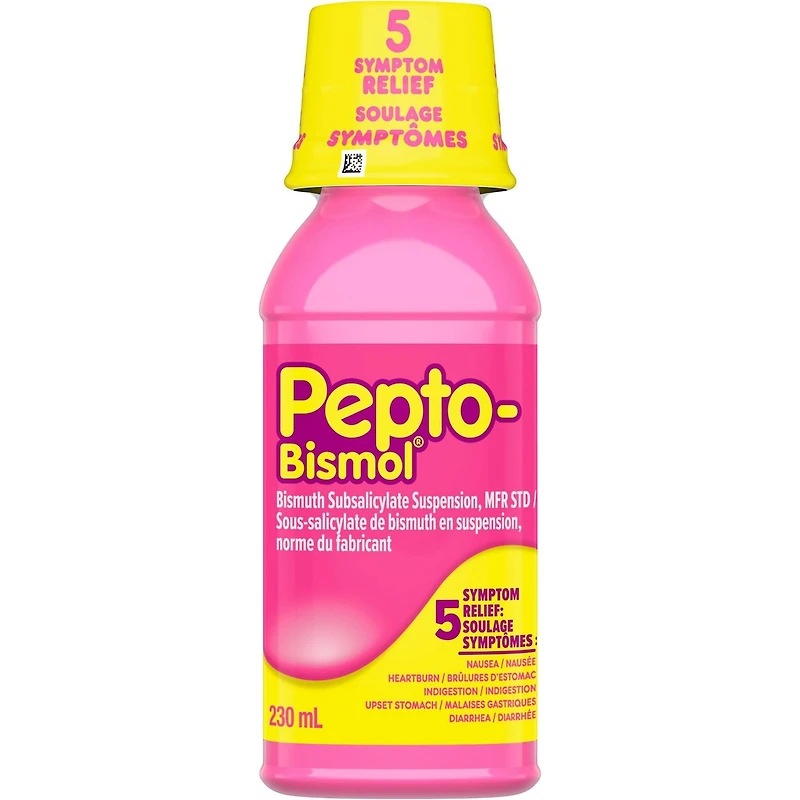Original Liquid for Nausea, Heartburn, Indigestion, Upset Stomach, Diarrhea Relief 230mL