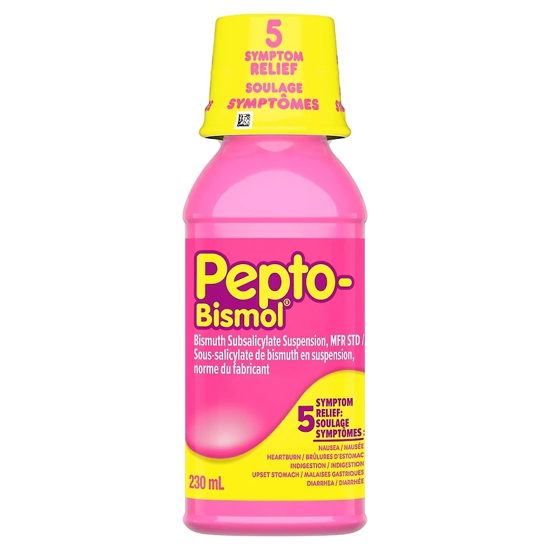 Original Liquid for Nausea, Heartburn, Indigestion, Upset Stomach, Diarrhea Relief 230mL