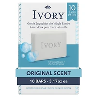 Ivory Bar Soap Original Scent 90 g, 10 count